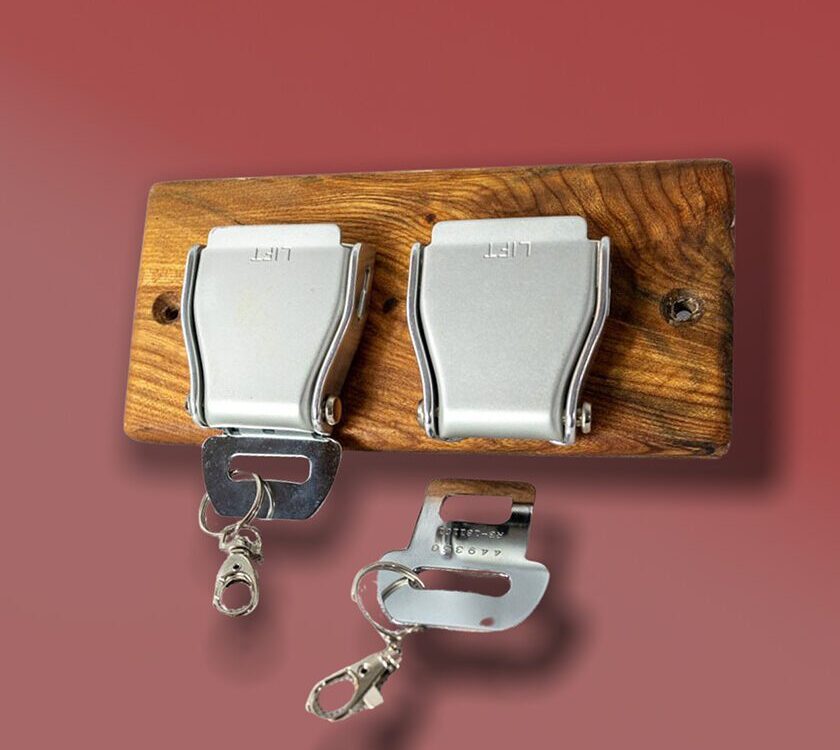 Belt Buckle Key Rack - 2 Buckle