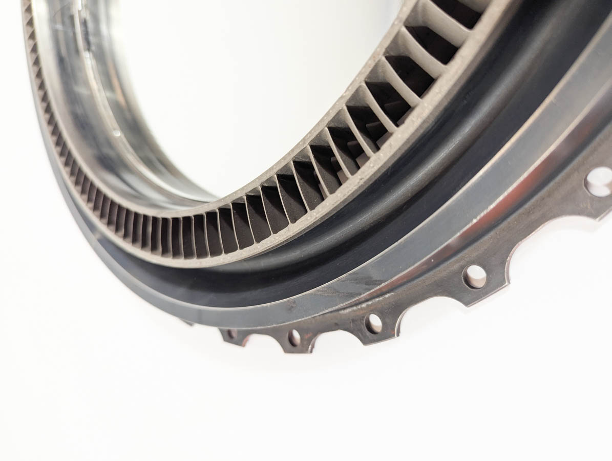 Rolls Royce RB199 Tornado Jet Engine Mirror Vane Ring - Image 11