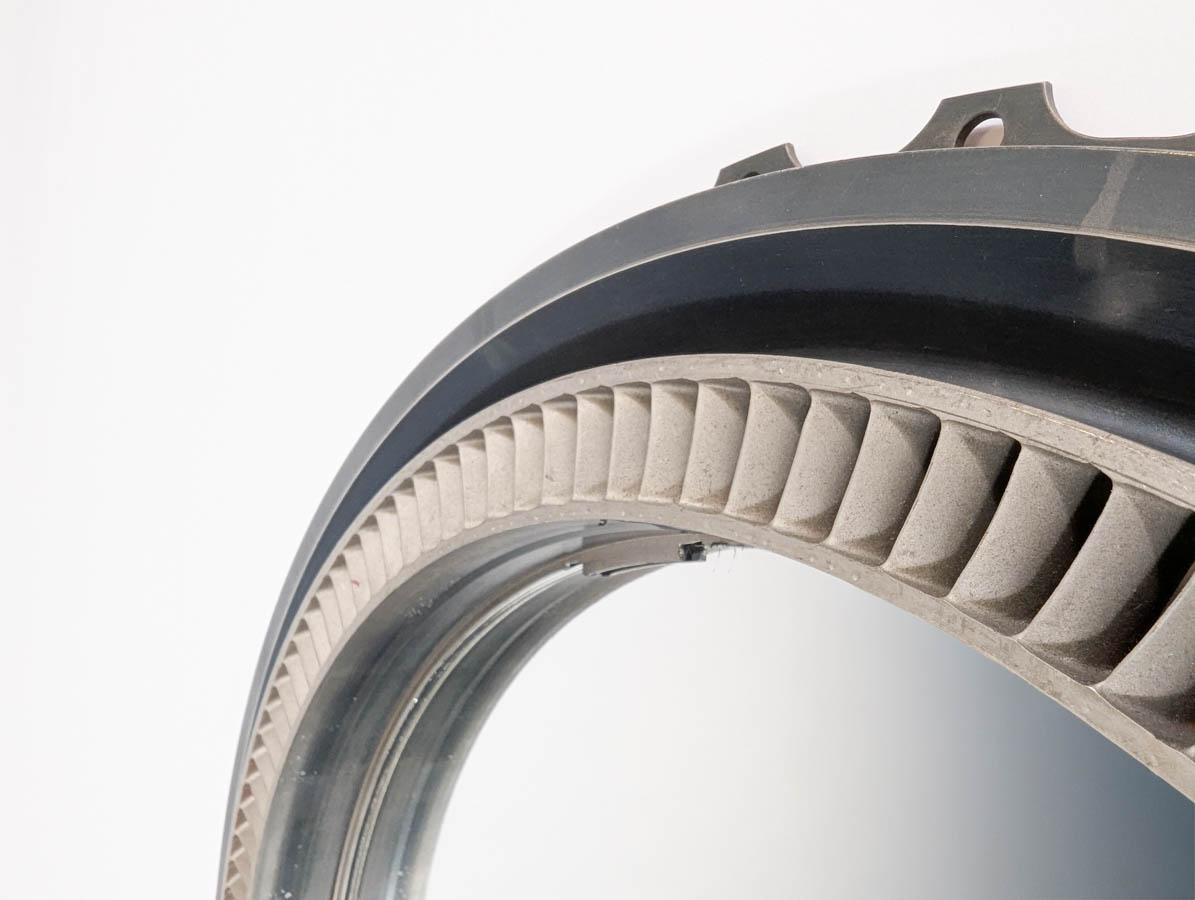 Rolls Royce RB199 Tornado Jet Engine Mirror Vane Ring - Image 12