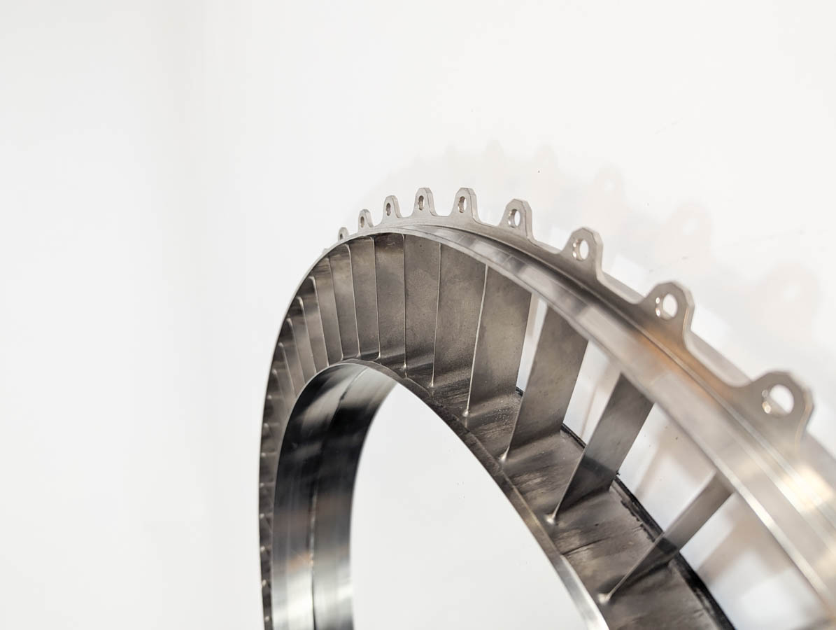 Rolls Royce Jet Engine Blade Ring Mirror - Image 8