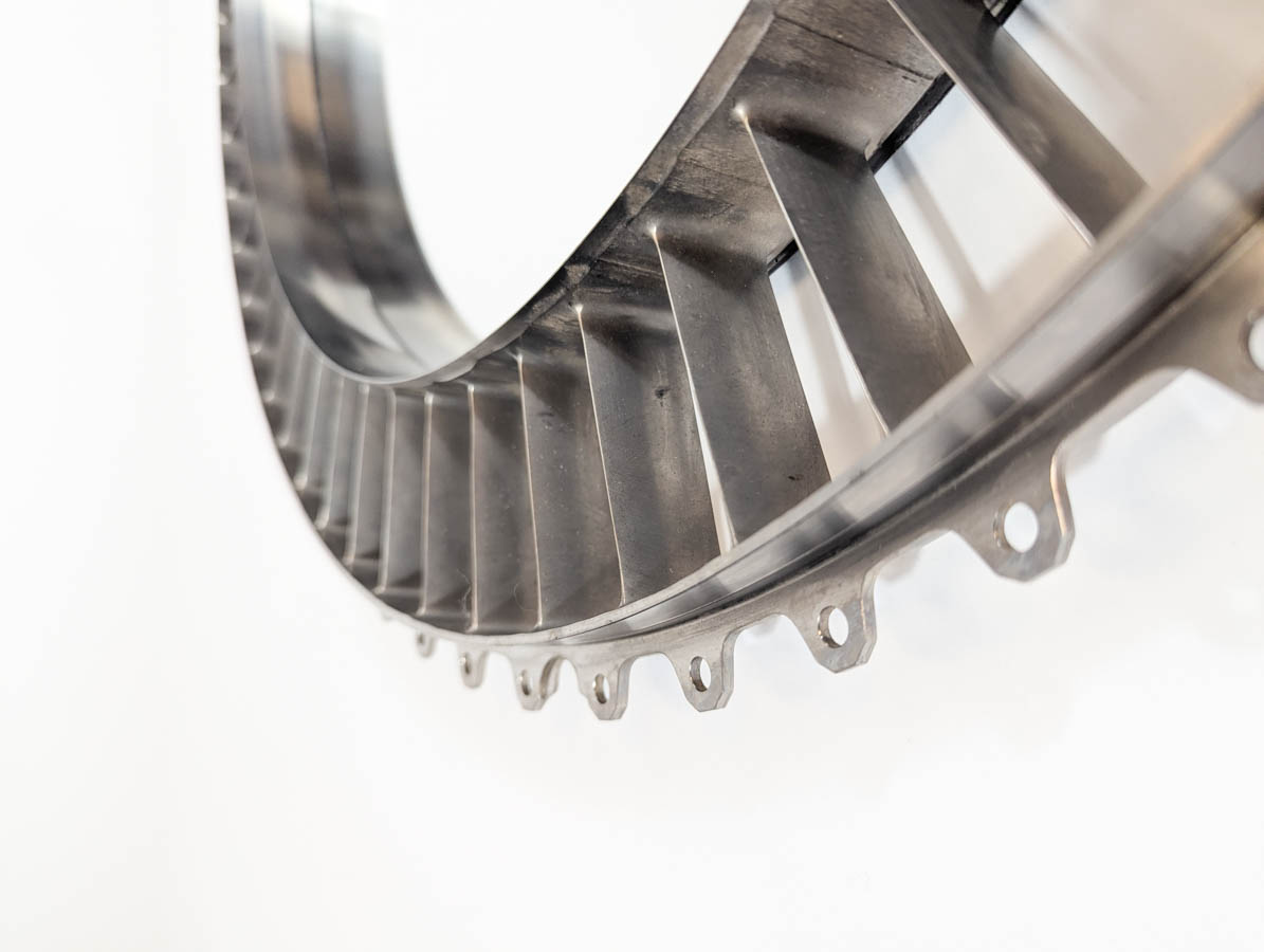 Rolls Royce Jet Engine Blade Ring Mirror - Image 9