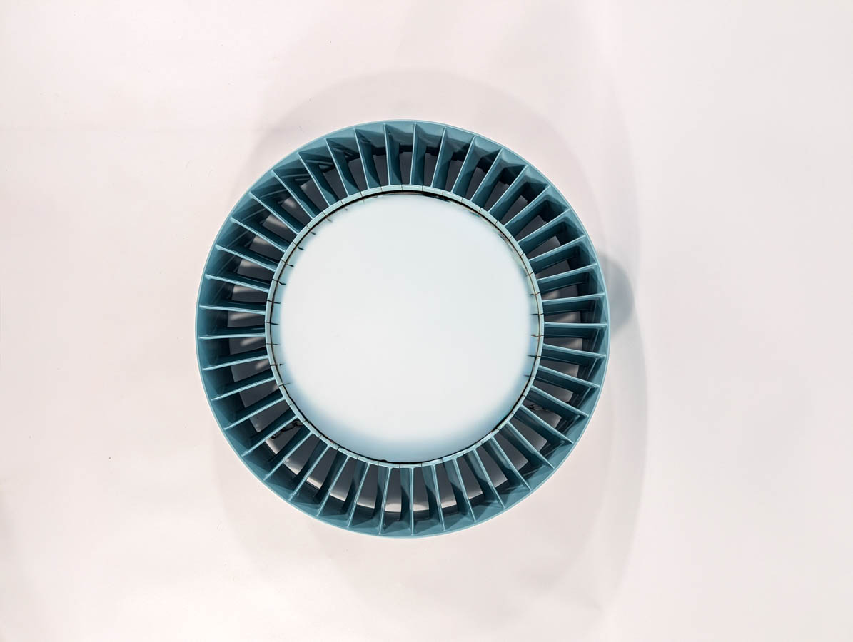 Adour Blade Ring Mirror — Powder-Coated RAF Provenance - Image 2