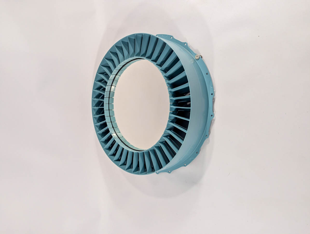 Adour Blade Ring Mirror — Powder-Coated RAF Provenance - Image 5