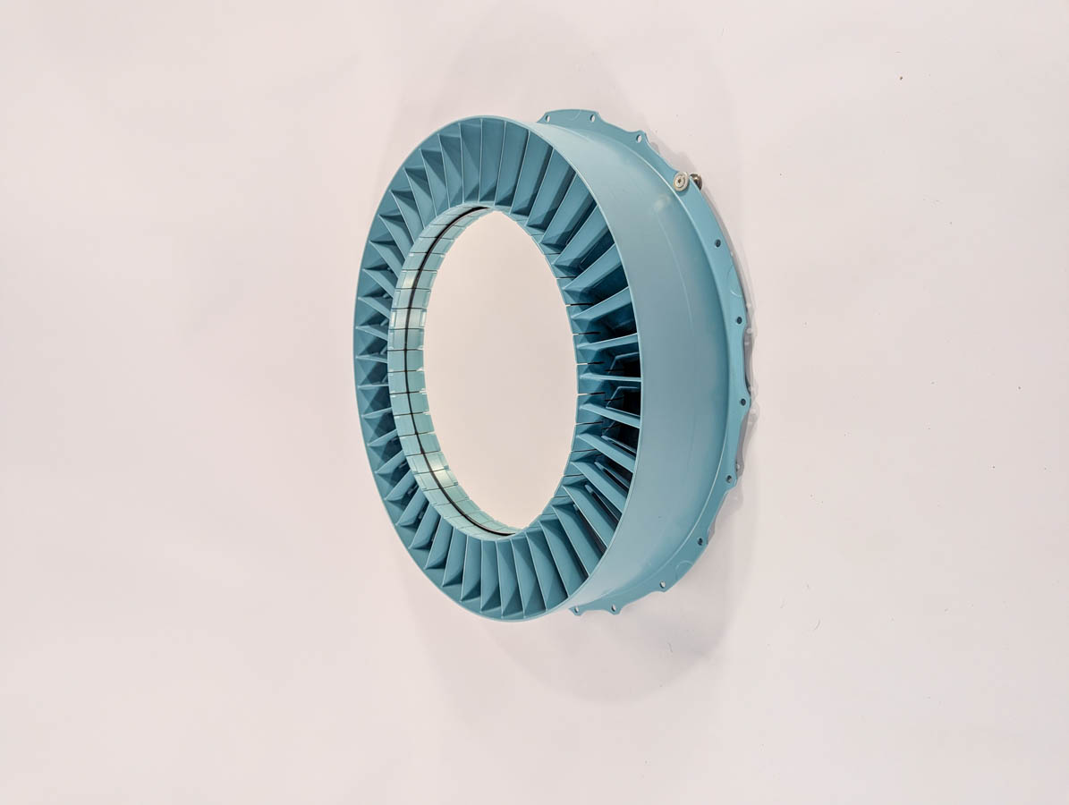 Adour Blade Ring Mirror — Powder-Coated RAF Provenance - Image 6