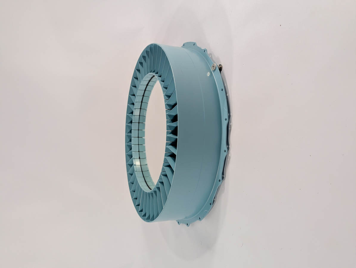 Adour Blade Ring Mirror — Powder-Coated RAF Provenance - Image 8