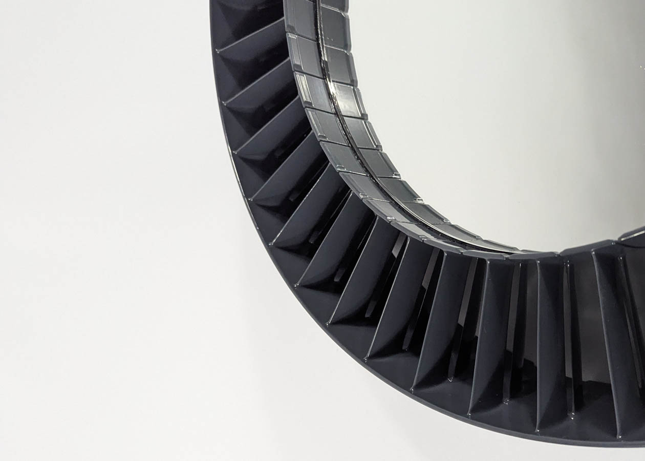 Adour Blade Ring Mirror — Powder-Coated RAF Provenance Grey - Image 13