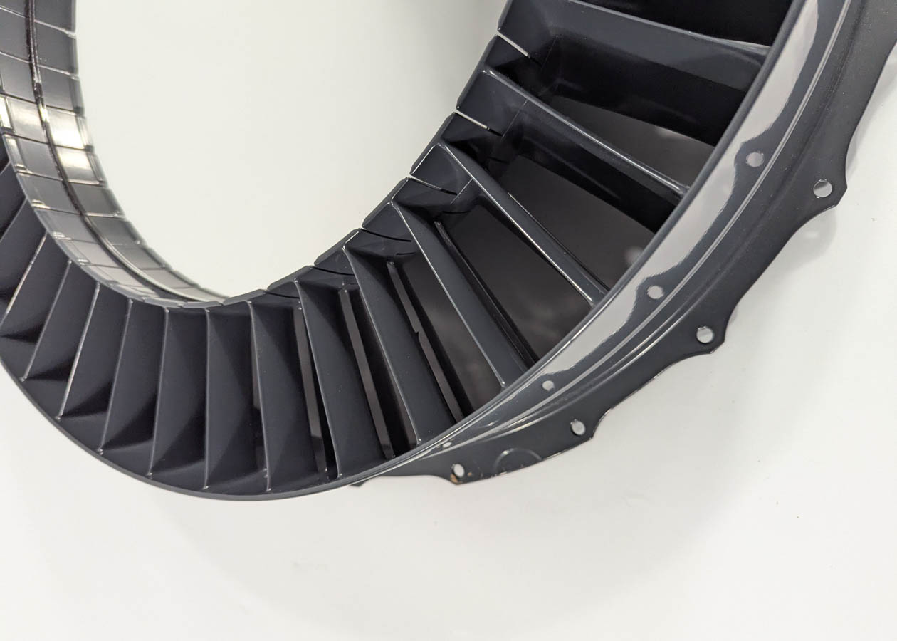 Adour Blade Ring Mirror — Powder-Coated RAF Provenance Grey - Image 14