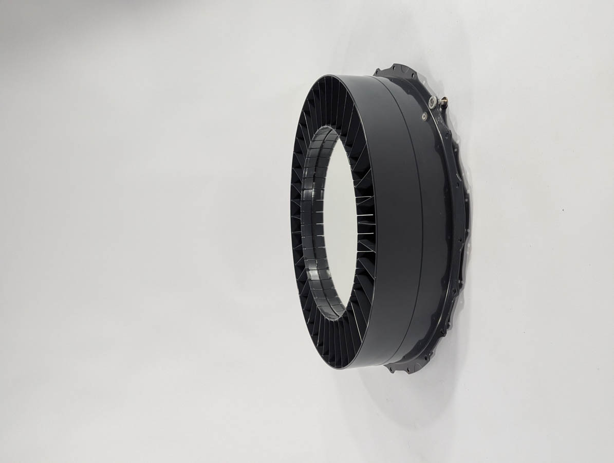 Adour Blade Ring Mirror — Powder-Coated RAF Provenance Grey - Image 8