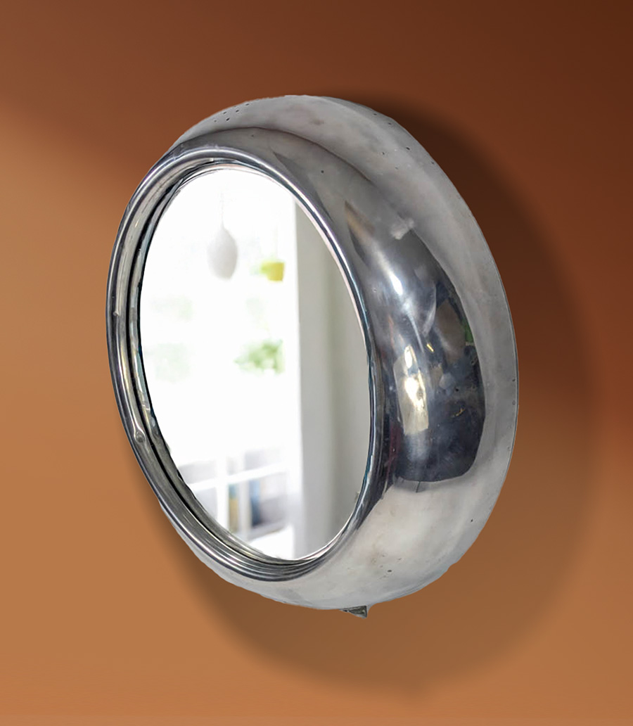 Large Percival Provost Historic Aircraft Jet Engine Cowl Mirror (Copy)