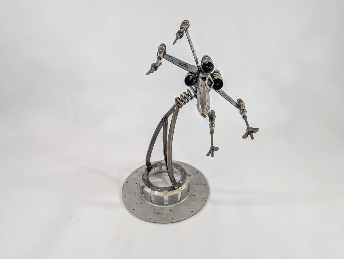 Star Wars Sculpture Made From Aviation Engine & Hydraulic Parts - Image 5