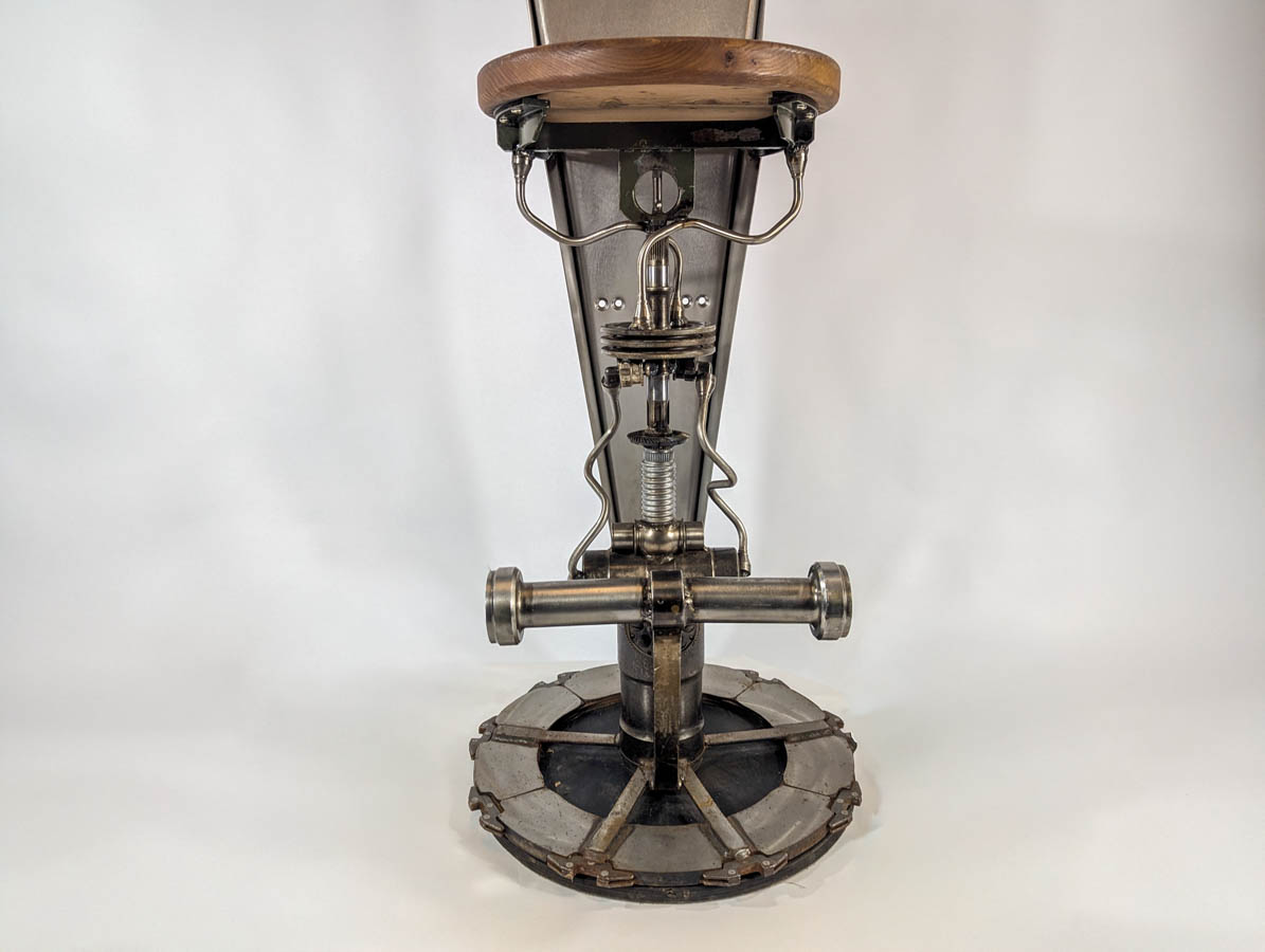 A310 Backed Stool — Elm & Aerospace Provenance - Image 19