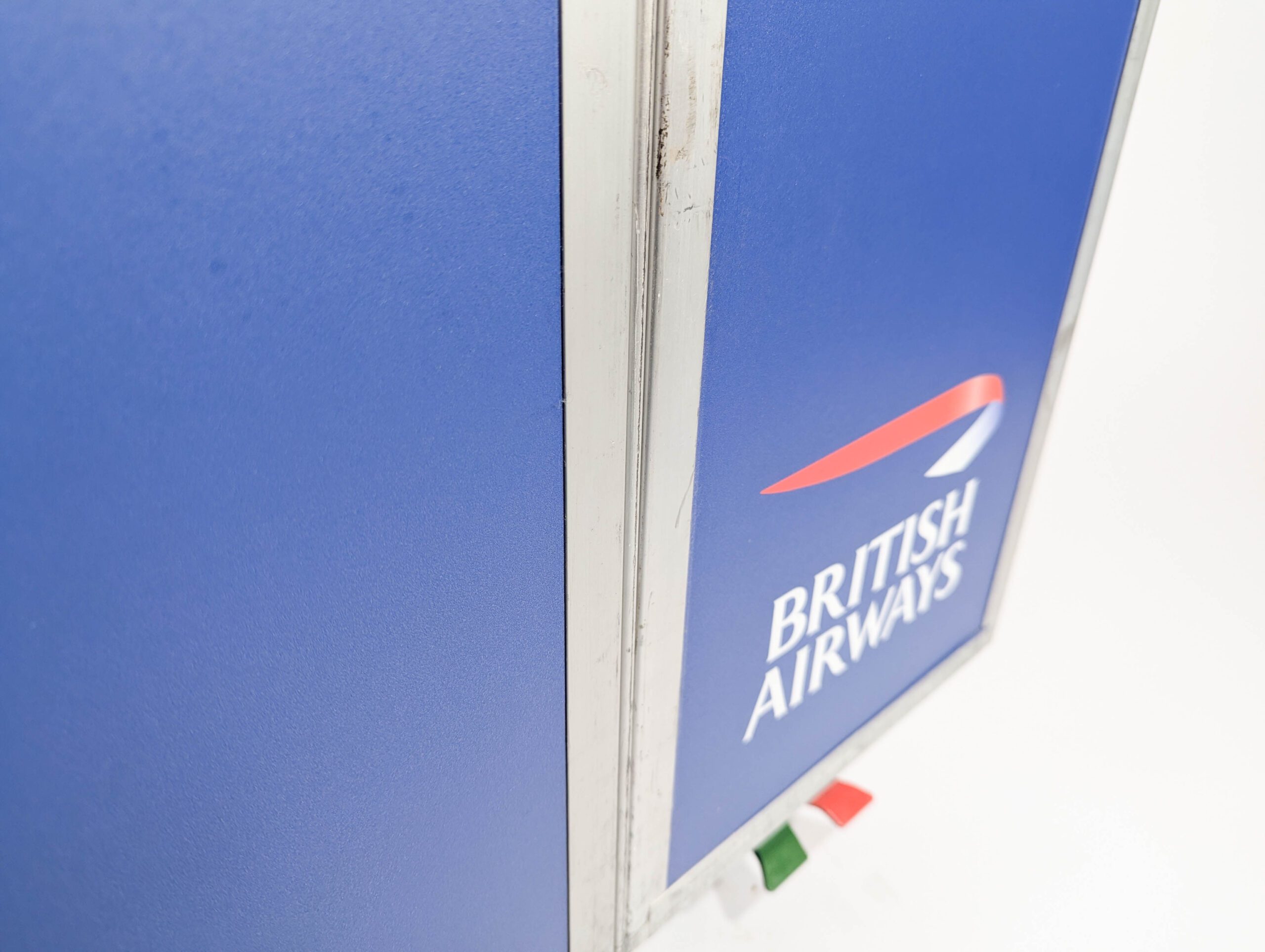 BA Kitchen Island Galley Cart Trolley Bar Wrapped With Wooden Top - Image 21